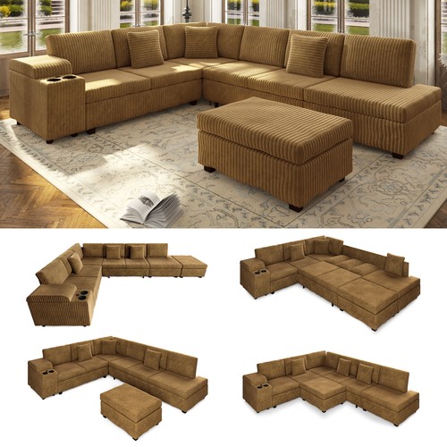 110 shaped sectional sofa - 110.2",