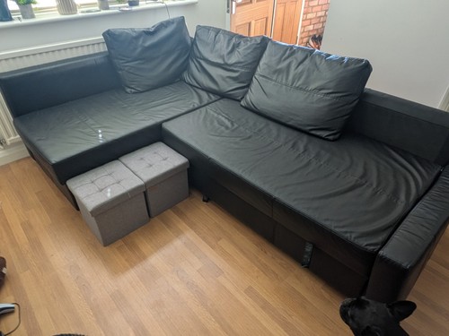 Ikea corner sofa - corner, sofa-bed