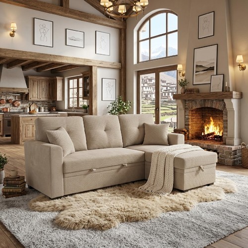 Shaped storage sectional - storage,