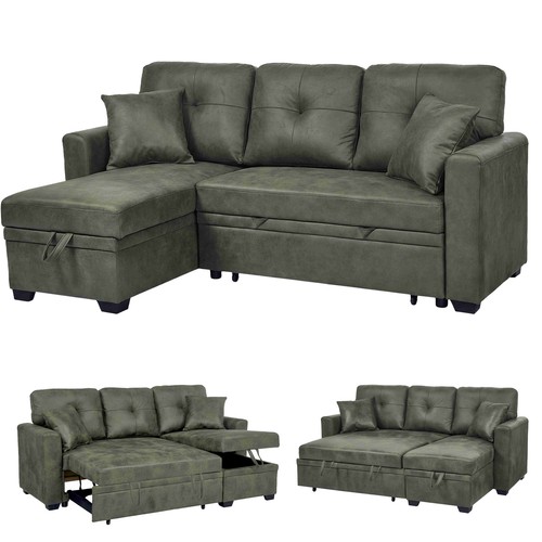 Sectional sofa with pull out - sectional,