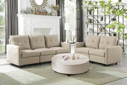 Shaped modular sectional - modular,