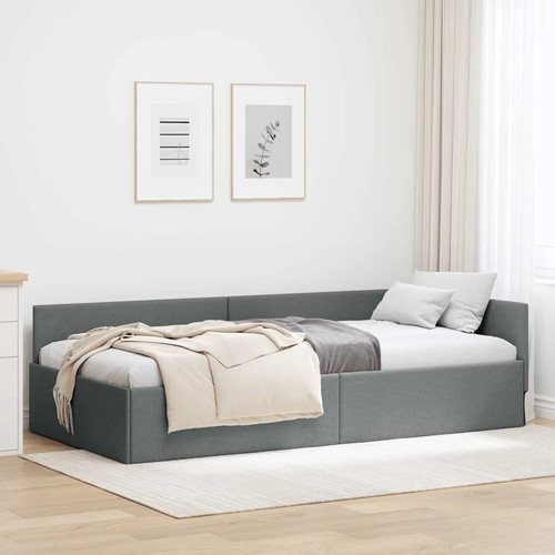 Vidaxl corner bed - frame, l