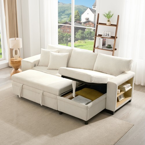Beige shaped corner pull - l,