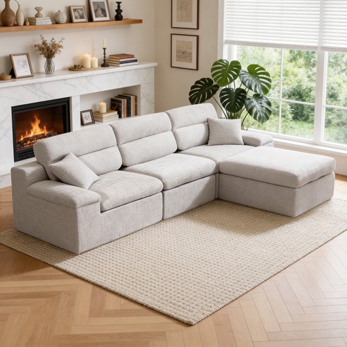 Shaped sofa chair - sofa,
