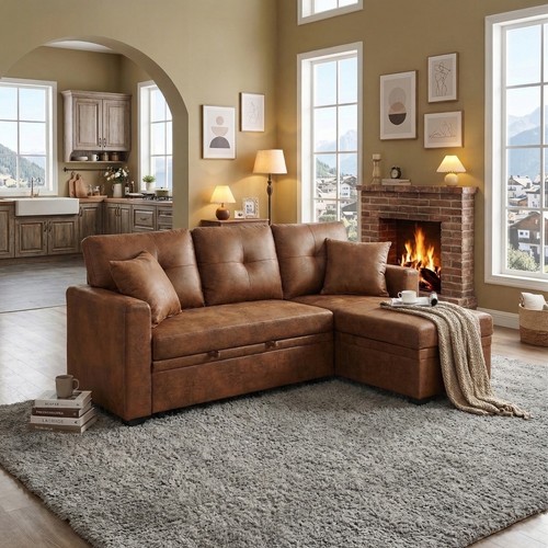 Shaped sofa modern - l-shaped, sectional