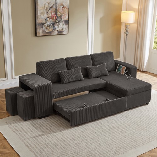 Corner sofa bed - sofa, convertible