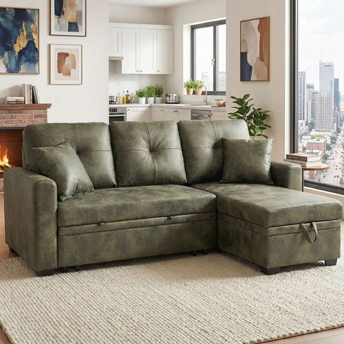 Shaped sectional couch - sectional,