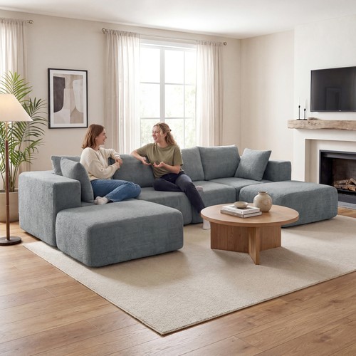 Homcom modular sectional - modular,