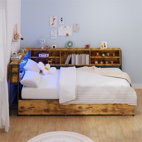 Full size shaped corner bed - full,