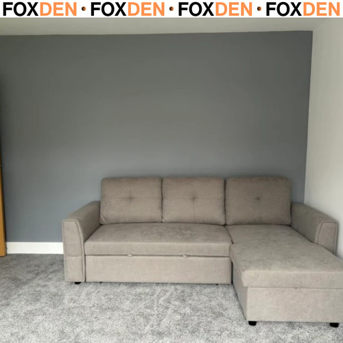 Grey corner sofa - grey, 3