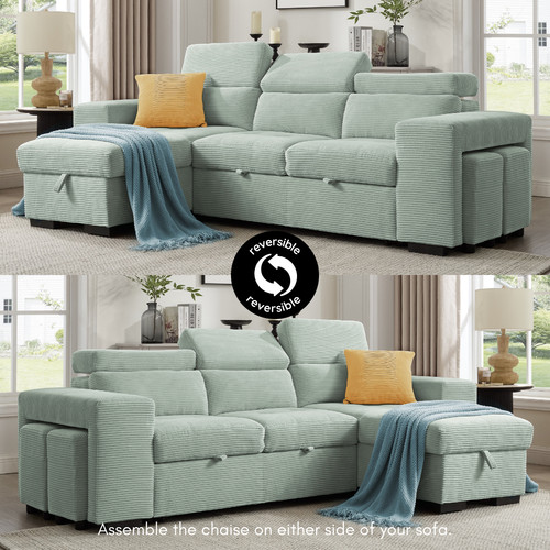 Corner sofa shaped - sofa, l-shaped