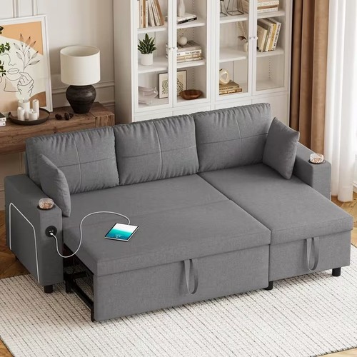 Corner sofa bed shaped - corner,