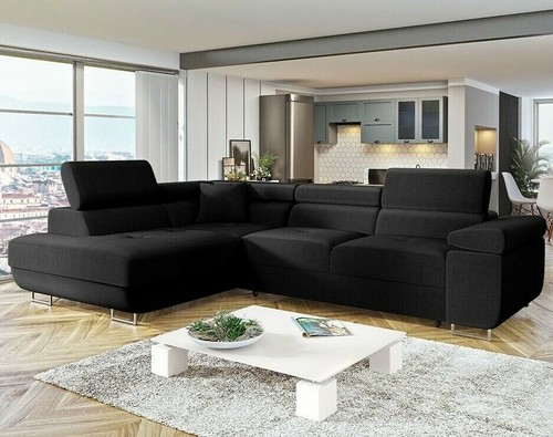 Shaped corner sofa - l-shaped, bed